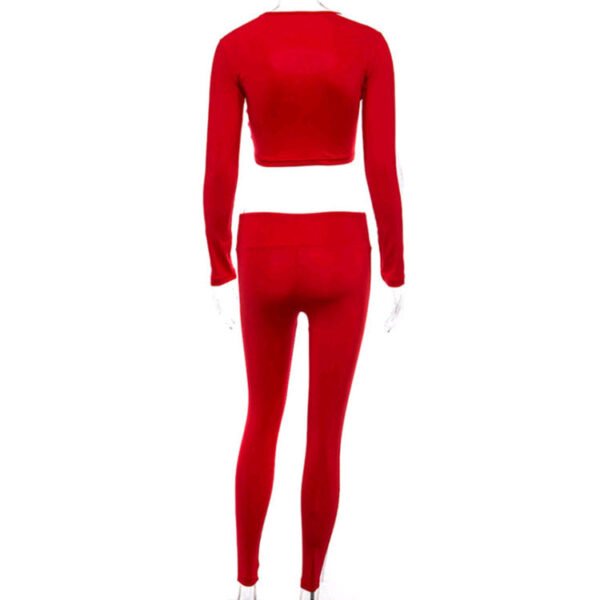 Colorblock cutout yoga set - Image 3