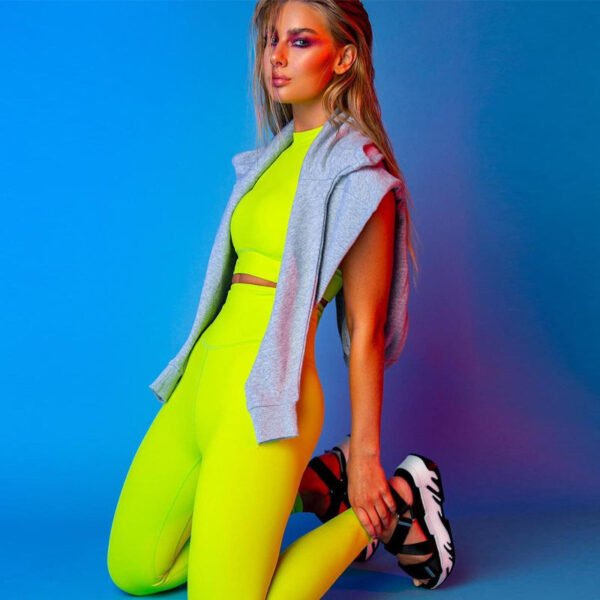 Vest Yoga Fitness Fashion Set - Image 3