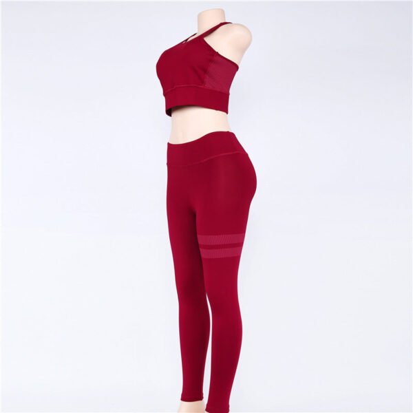 Women sport Suit Gym Yoga Sets 2 Pieces Women Sportwear Yoga Set Fitness Sportwear Workout Set Fitness Yoga Wear - Image 6