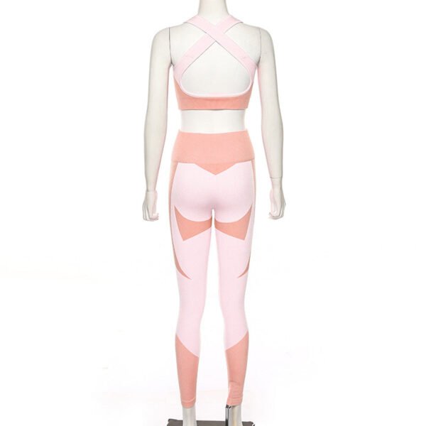 Slim Seamless Yoga Fitness Set - Image 4
