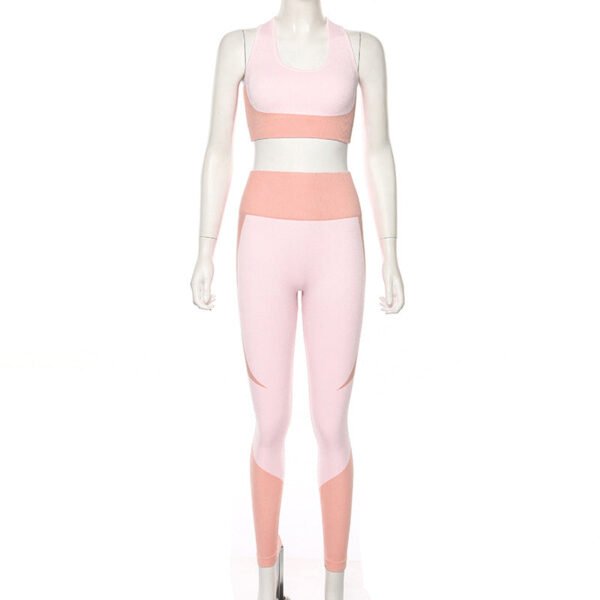 Slim Seamless Yoga Fitness Set - Image 3