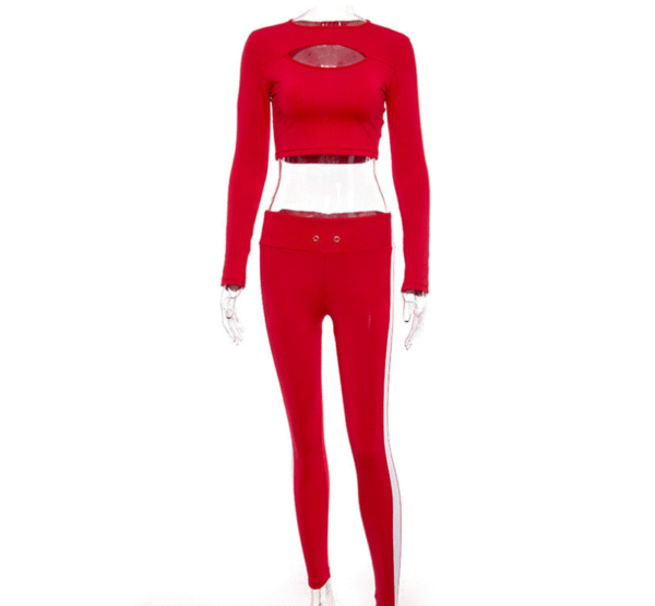 Colorblock cutout yoga set - Image 6