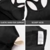 Ribbed Workout Tank Tops with Built in Bra - Image 6
