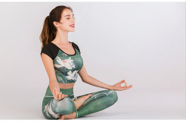 Women's Yoga Suits Outfits Sport Suits Fitness Yoga Running Athletic Tracksuits - Image 3