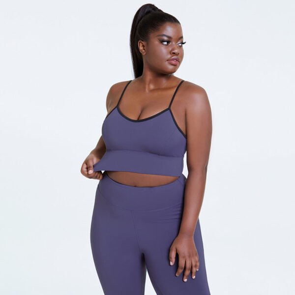 Yoga Clothes Women's Plus Size Solid Color - Image 5