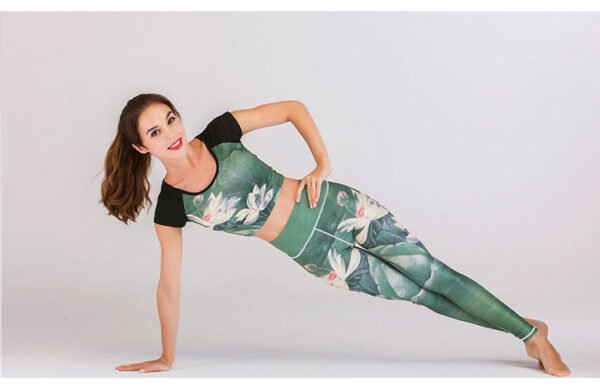 Women's Yoga Suits Outfits Sport Suits Fitness Yoga Running Athletic Tracksuits - Image 4