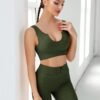 Yoga Clothes Low Cut Hip Lift Shorts Fitness Running Yoga Tops - Image 2