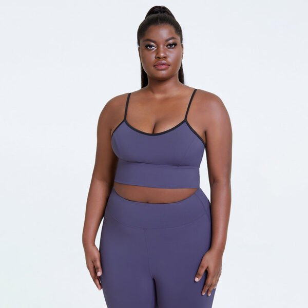 Yoga Clothes Women's Plus Size Solid Color - Image 2